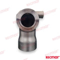 Codo Escape Inox Yanmar 119574-13530