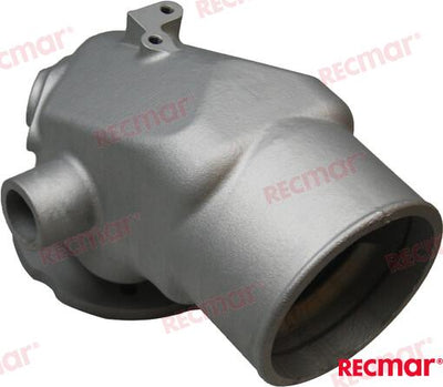 Codo Escape Inox Yanmar 119588-13501