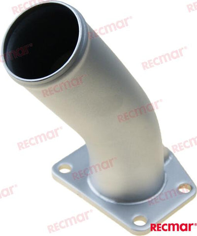 Codo Escape Inox Yanmar 128370-13550
