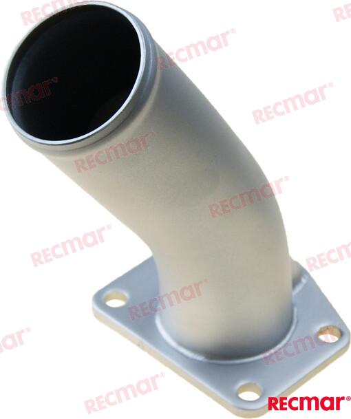 Codo Escape Inox Yanmar 128370-13550