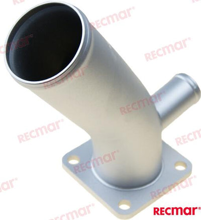 Codo Escape Inox Yanmar 129470-13550