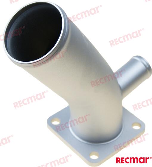 Codo Escape Inox Yanmar 129470-13550