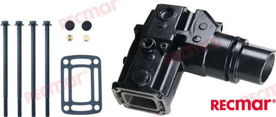 Codo Escape Volvo 25,7 Cm. 3889964