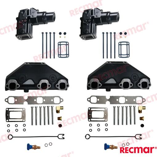 Kit Escape Volvo 1993+ GM262 V6 25.7cm Recmar