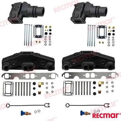 Kit Escape Volvo 1993+ GM305/350 V8 Recmar