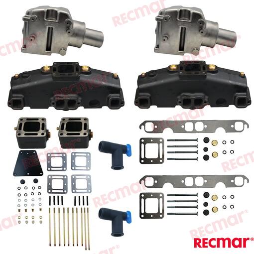 Kit Escape MCM1983-2002 GM305/350/377 V8 Recmar (Ref. MARV8-2K)