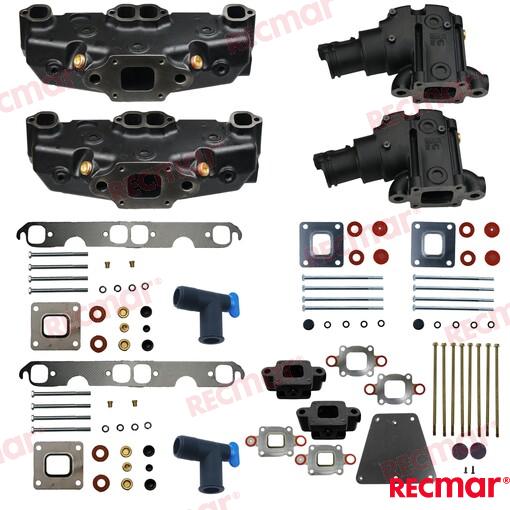 Kit Escape Mcm 2002+ GM305/350/377 V8 D Recmar