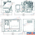 Mariner 2000TS 19,2KVA 1500RPM Trifasico Mase