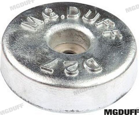 Anodo Disco Zinc 2.7 Kg Ø 130MM M10 Mgduff
