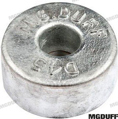 Anodo Disco Zinc 4.5 Kg M10 4,5 Kg Mgduff