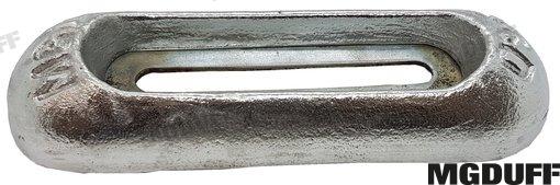 Anodo Placa Zinc 1,4 Kg M10 Mgduff