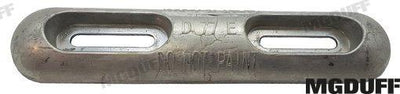 Anodo Placa Zinc 2,4 Kg M10 Mgduff
