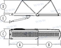 Pasarela Hidraulica Smeraldo 2300 Mm - 2 Unik