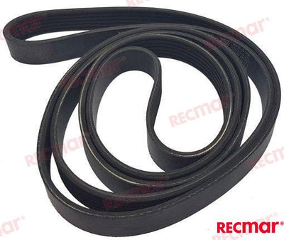 Belt: 8.1 Serpentine W/pwr St Recmar