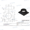 Adaptador Redondo 4" MSI (Ref. MSHA4P)