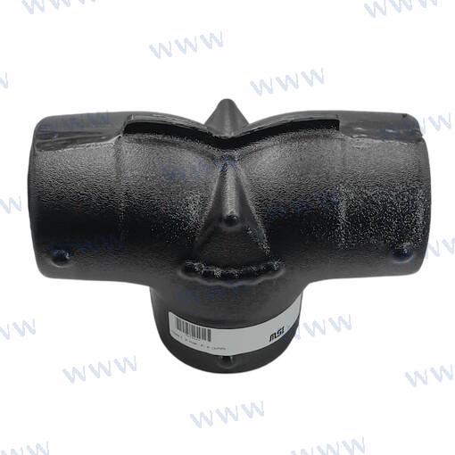 T Para Mang. Entrada 4" Salidas 4" MSI