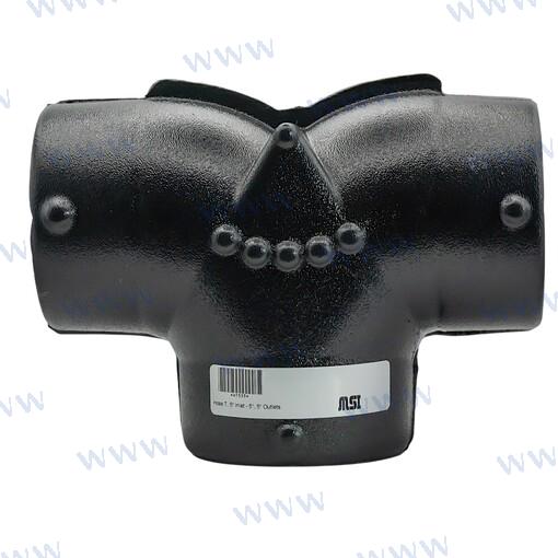T Para Mang. Entrada 5" Salidas 5" MSI