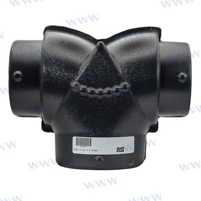 T Para Mang. Entrada 6" Salidas 5" MSI