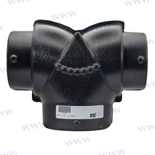 T Para Mang. Entrada 6" Salidas 5" MSI