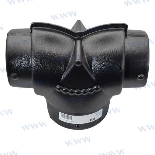 T Para Mang. Entrada 6" Salidas 5" MSI