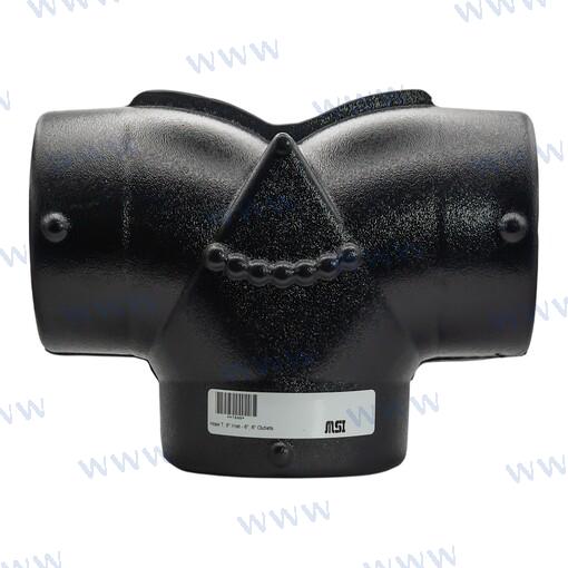 T Para Mang. Entrada 6" Salidas 6" MSI
