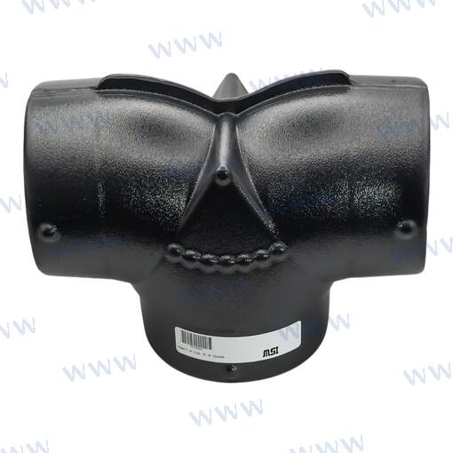T Para Mang. Entrada 6" Salidas 6" MSI