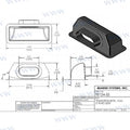 Plenum 12X4 Salidad Inferior 5" MSI
