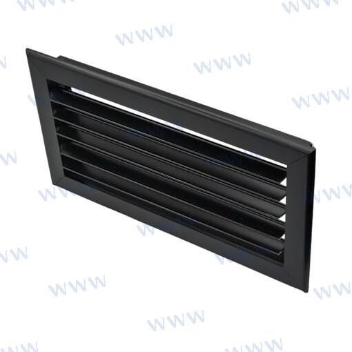 Rejilla Alu Negro Mate 10X5 MSI