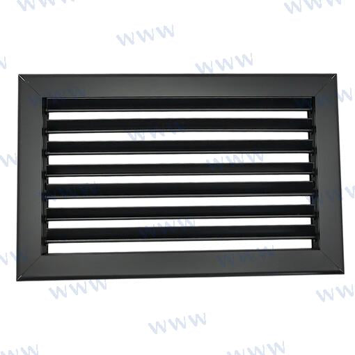 Rejilla Alu Negro Mate 10X6 MSI