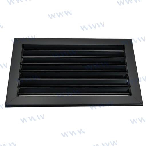 Rejilla Alu Negro Mate 10X6 MSI