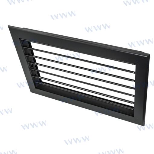 Rejilla Alu Negro Mate 10X6 MSI