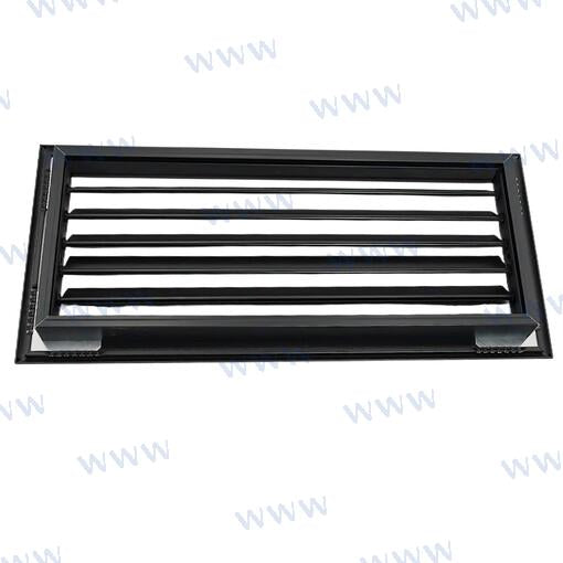 Rejilla Alu Negro Mate 12X5 MSI