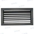 Rejilla Alu Negro Mate 12X6 MSI