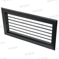 Rejilla Alu Negro Mate 12X6 MSI