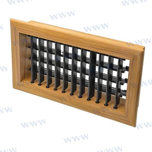 Rejilla Teca Regulable 12 X 4 MSI
