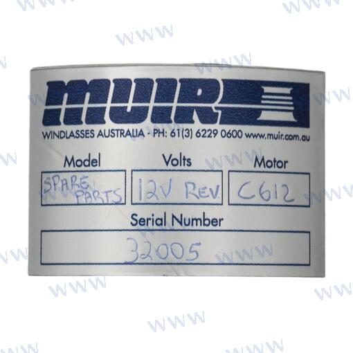 Motor 12V 1200w Muir