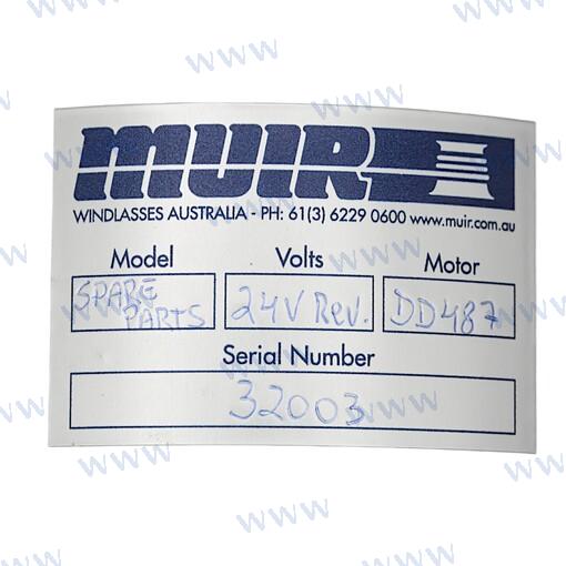 Motor 24V 1700W Muir