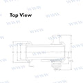 Molinete Muir HR350024V 8MM (5/16") Grlc