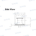 Molinete Muir Capstan VC2500 12V