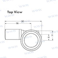Molinete Muir Capstan VC500 12V