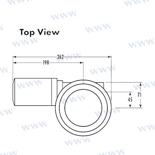 Molinete Muir Capstan VC500 12V