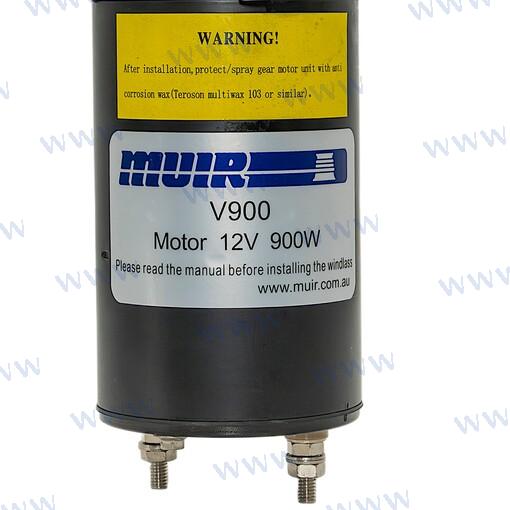Molinete Muir V900 12V 6MM (1/4")+ Rm Quick