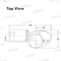 Molinete Muir VR1250 12V 8MM (5/16") + R Quick