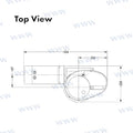 Molinete Muir VR4000 24V 10MM (3/8") + R