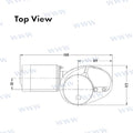 Molinete Muir VRC1250 12V 6MM (1/4")+ Rm Quick