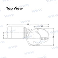 Molinete Muir VRC2200 24V 8MM (5/16") +