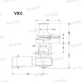 Molinete Muir VR4000 24V 10MM (3/8") +