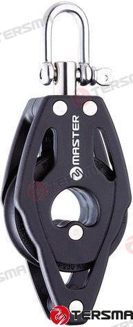 Polea Simple Giratoria C/arraigo 40MM Tersma