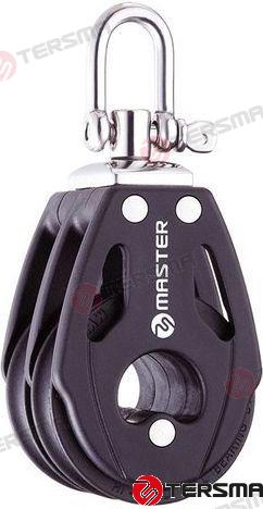 Polea Doble Giratoria 40MM Tersma