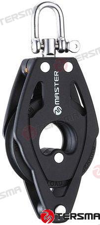 Polea Simple C/arraigo 75MM Tersma
